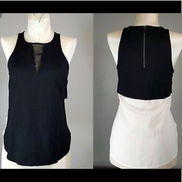 Banana Republic Black White Back Color-Block‎ and Z - Picture 1 of 6